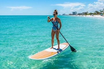 Paddleboard rental on Clearwater Beach, FL — Gulf Coast watersports