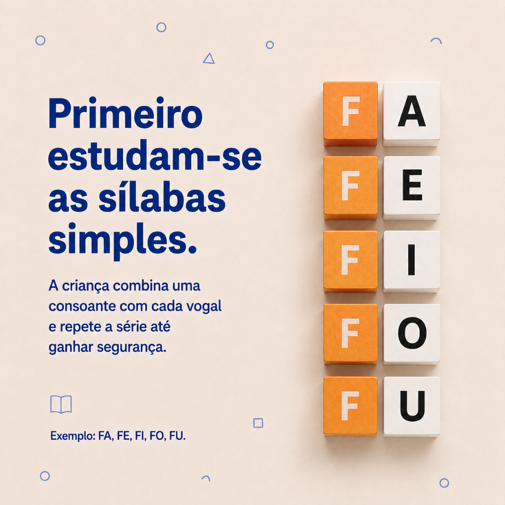 Método Descodifica — sílabas simples 1