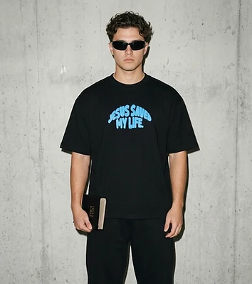 T-shirt 'JESUS SAVED MY LIFE'