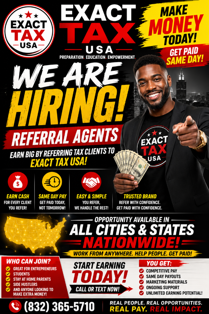 Exact Tax USA referral program