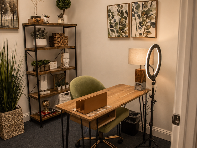 A private ElmWorks office in Historic Downtown Frisco