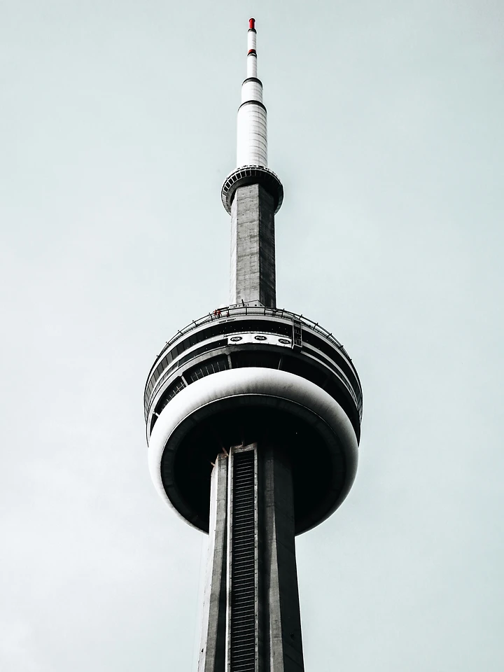 CN Tower rising above the Toronto skyline