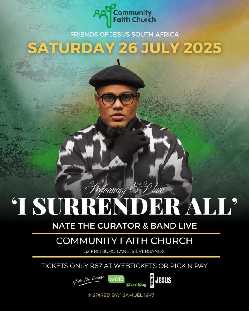 Nate The Curator & Band Live, 'I Surrender All' EP Live