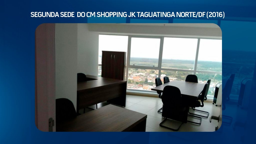 Segunda sede — Shopping JK, Taguatinga (2016)