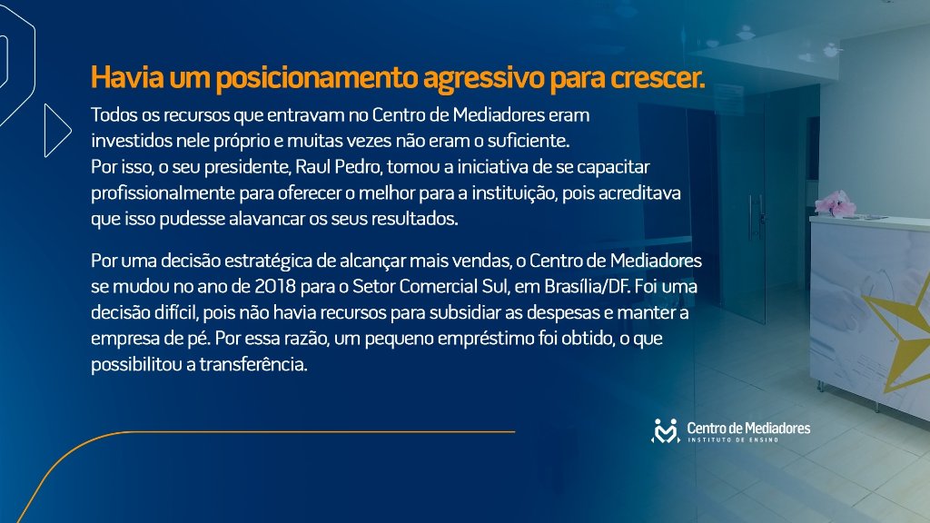 Posicionamento agressivo para crescer (2018)