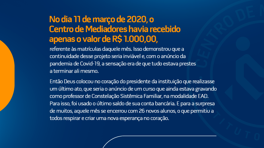 O início da pandemia — R$ 1.000,00 (março 2020)