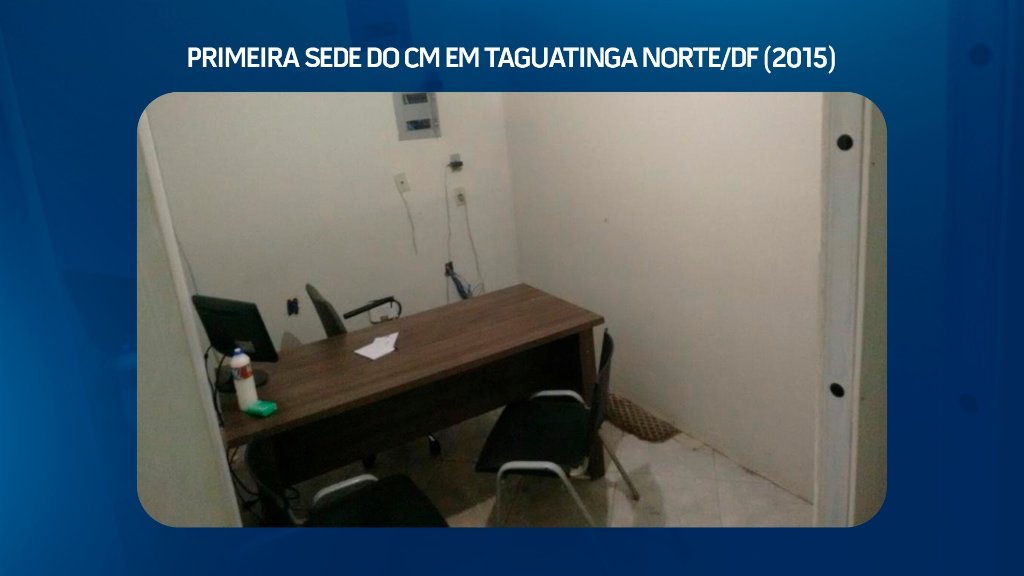 Primeira sede — Taguatinga Norte/DF (2015)