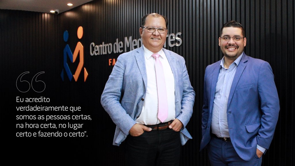 "Eu acredito verdadeiramente que somos as pessoas certas, na hora certa, no lugar certo e fazendo o certo"