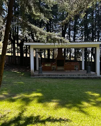 Palapa y asador de Villa Lorena