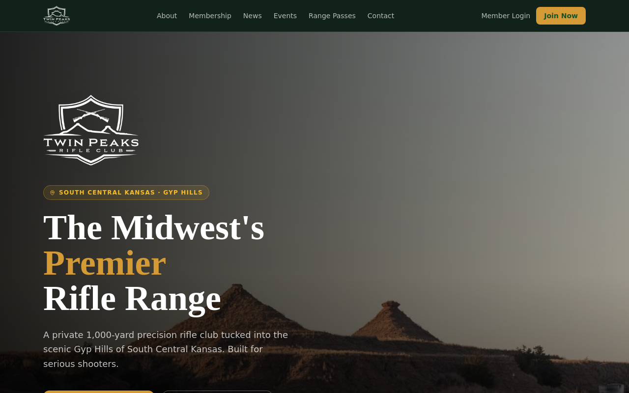 Twin Peaks Rifle Club template preview