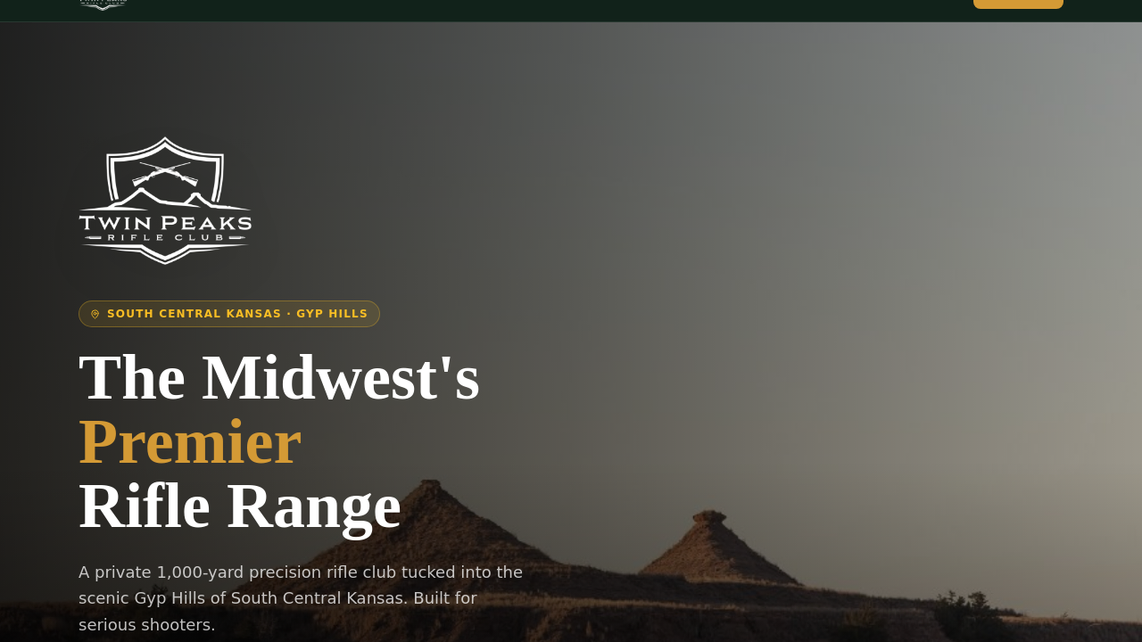 Twin Peaks Rifle Club template preview