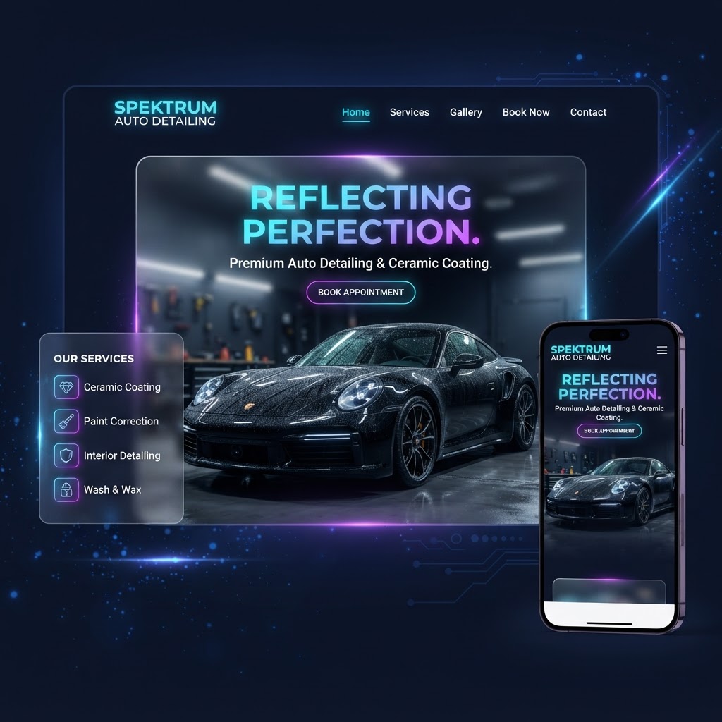 Auto detailing website