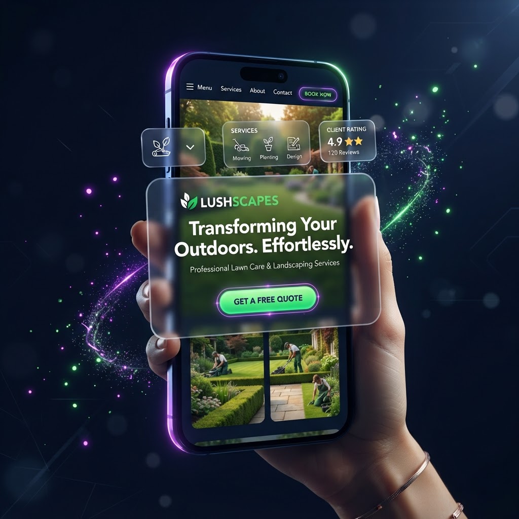 Landscaping website