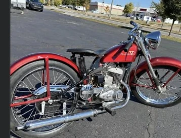 1955 Harley-Davidson Motorcycle