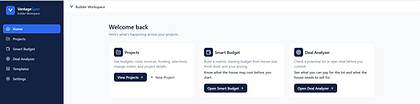 Builder Workspace — VantageSpan