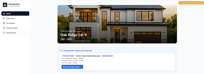 Customer Portal — VantageSpan