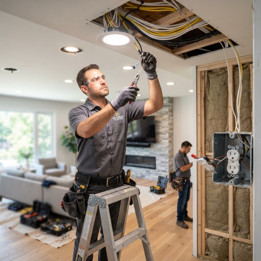 Residential electrical work