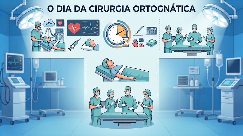 O dia da cirurgia: anestesia, duração e o que acontece durante o procedimento