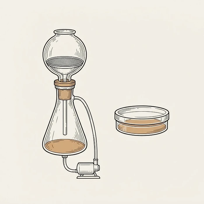 Sterility testing illustration