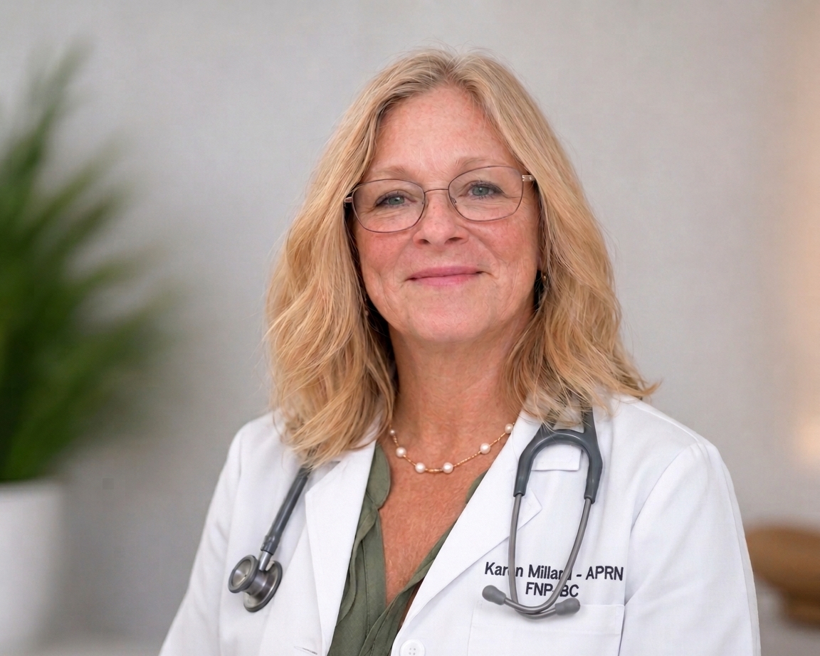 Portrait of Karen, provider at Youthful Health & Wellness