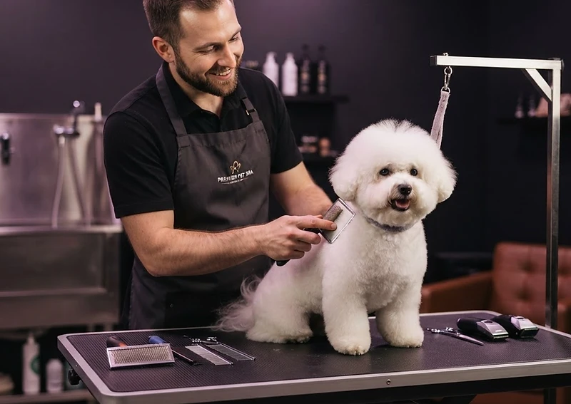 Professional dog grooming by Robert
