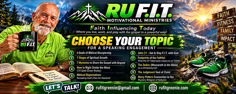 Choose Your Topic for a Speaking Engagement — RU F.I.T. Motivational Ministries