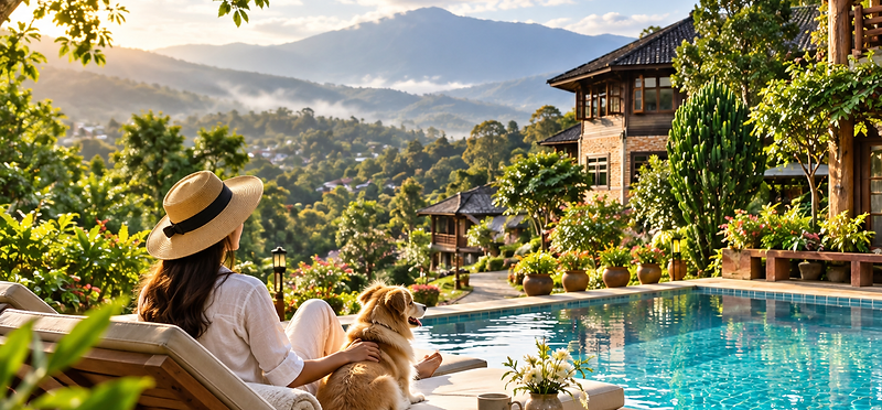 Pet-friendly nature stay at Insda Wellness Resort