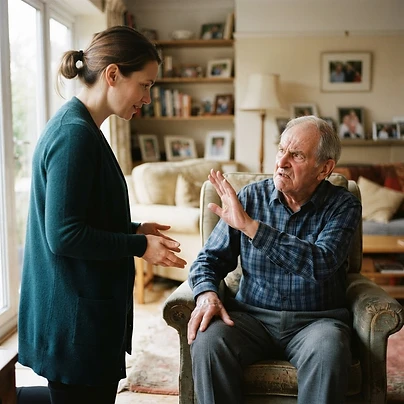Meu familiar com Alzheimer está agressivo. O que fazer?