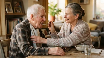 Como dividir o cuidado do idoso com demência de Alzheimer entre a família?