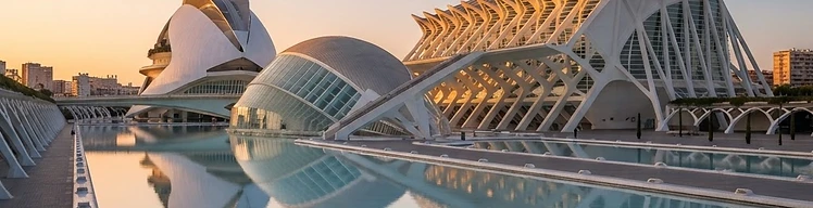 Cidade das Artes e das Ciências — Valência, Espanha