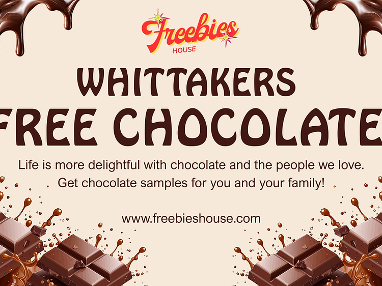 Whittakers Free Chocolate Hampers — enter your email to get samples