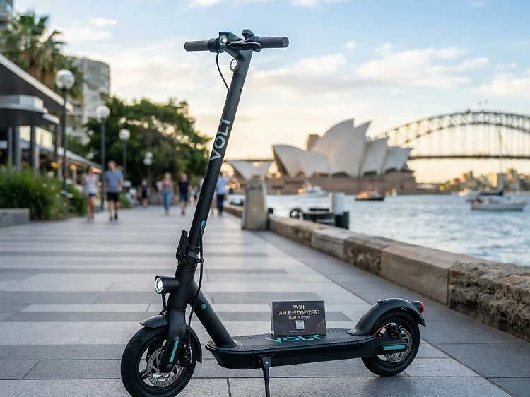 E-Scooter Giveaway - A chance to win a brand new electric scooter (E-Scooter).