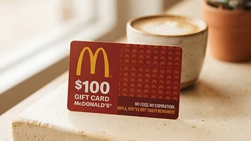$100 McDonald's gift card giveaway