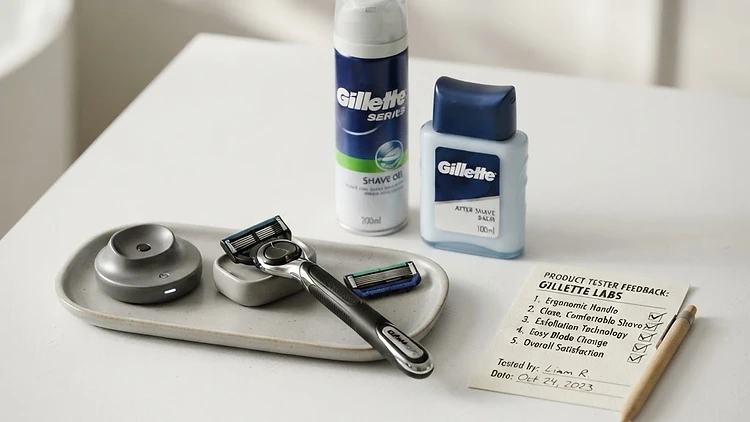 Gillette Tester Program Entry for a chance to be selected as a Gillette product tester in Australia