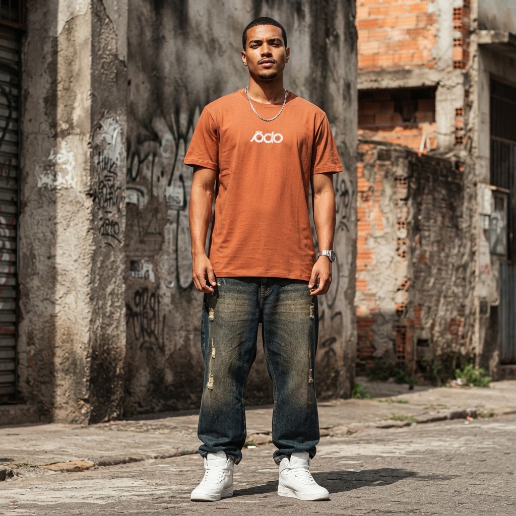 T-Shirt Logo Minimal — Terracota