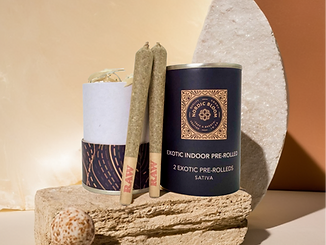 Exotic Indoor Pre-rolls | 2 Pieces