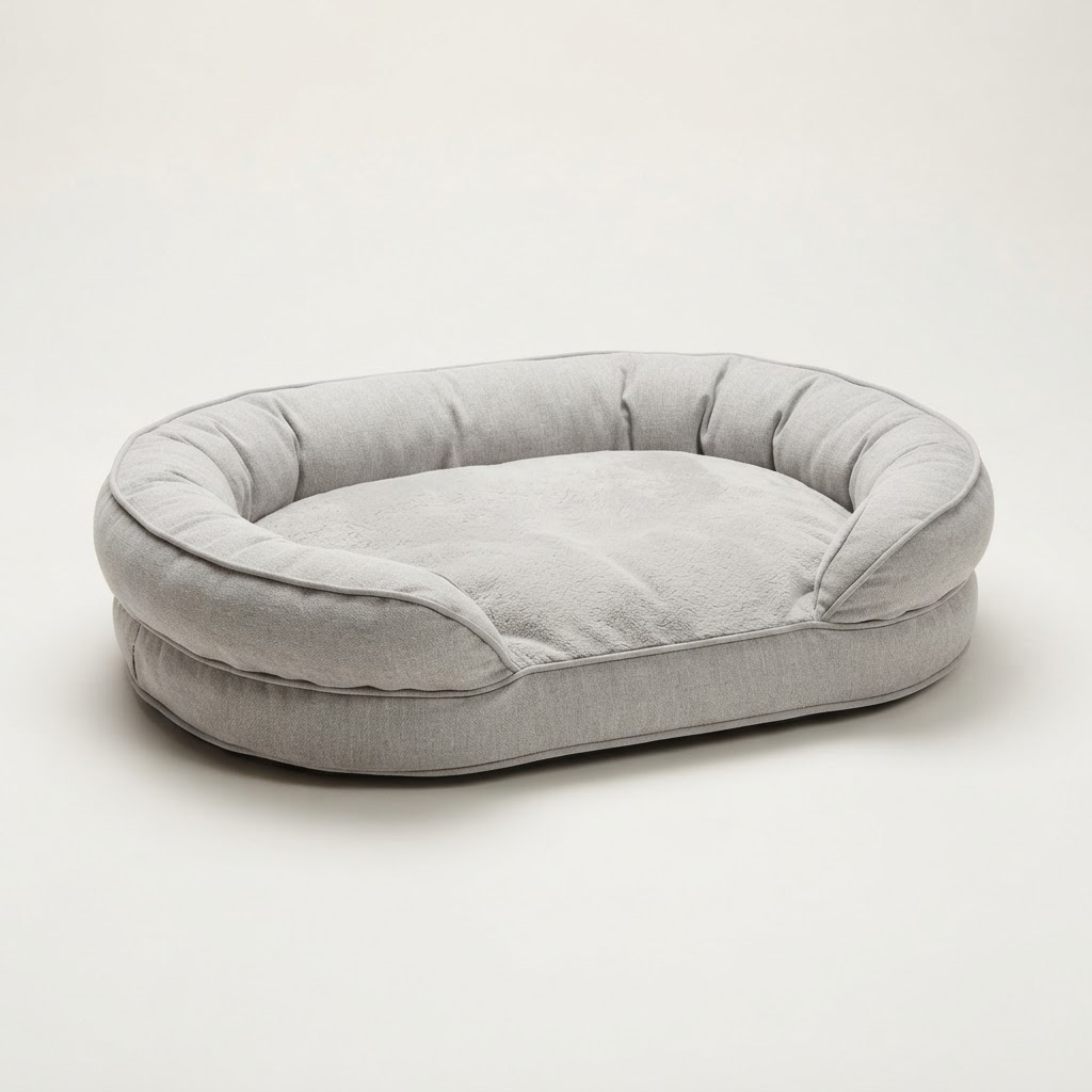 Orthopedic Memory-Foam Dog Bed