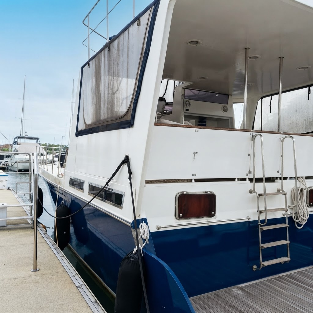 FATE — 1989 Hyundai 49 Motor Yacht