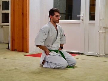 Karate Studenten im Shinzen Dojo Berlin
