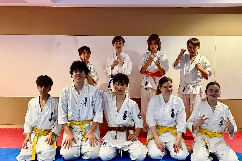 General training photo from Shinzen Dojo Berlin, not assigned to any age group