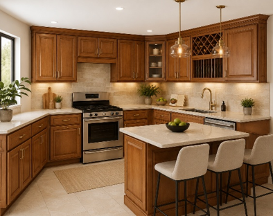 Traditional frame door kitchen cabinetry