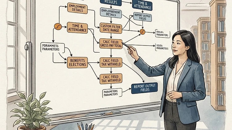 Dayforce Custom Report Builder Tips for Mid-Market HR Teams