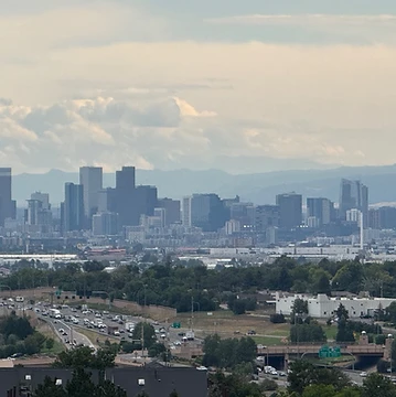 Denver skyline — Ruby Hill