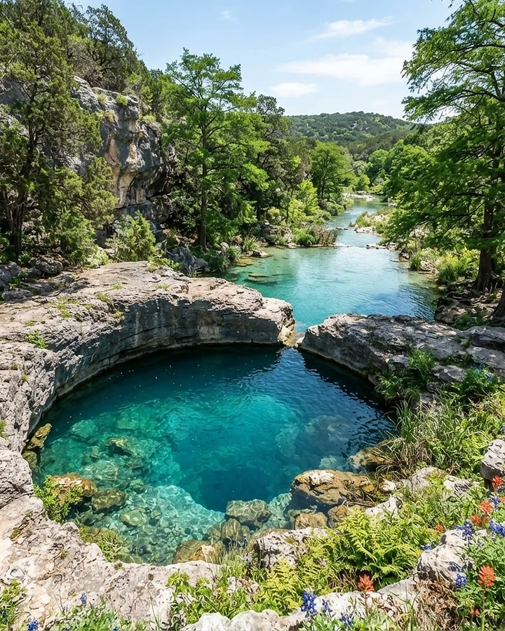 Jacob's Well Natural Area — view 1