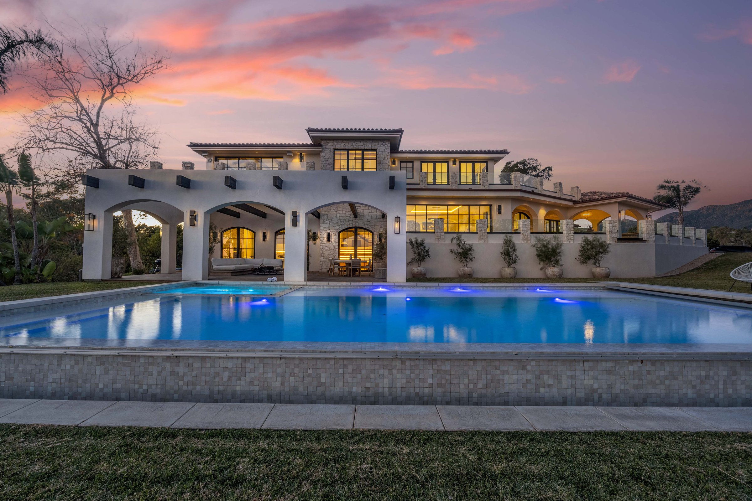 Merritt Estate, a Mediterranean estate in Malibu by Apel Design