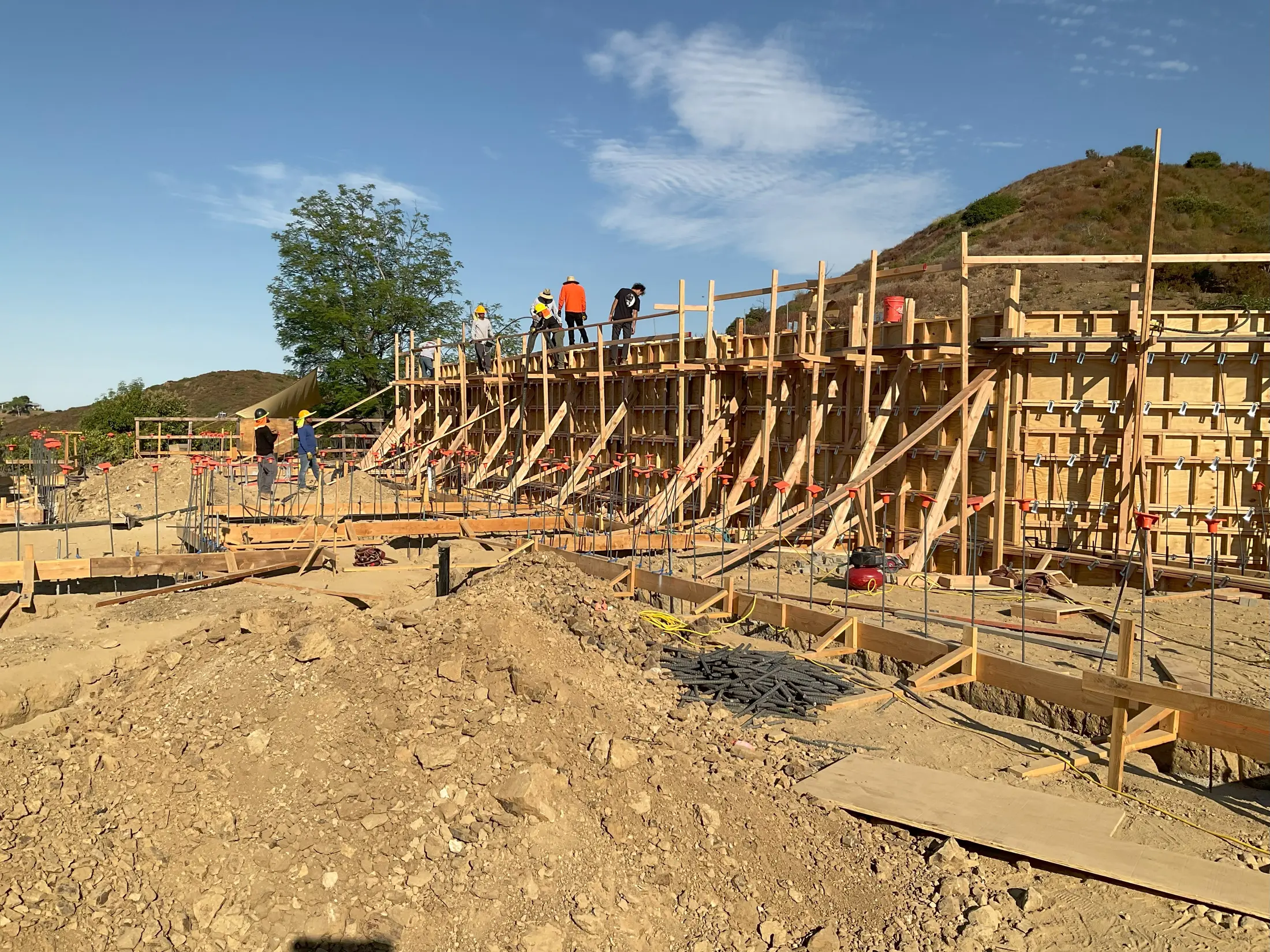 Formwork, Malibu Mountains
