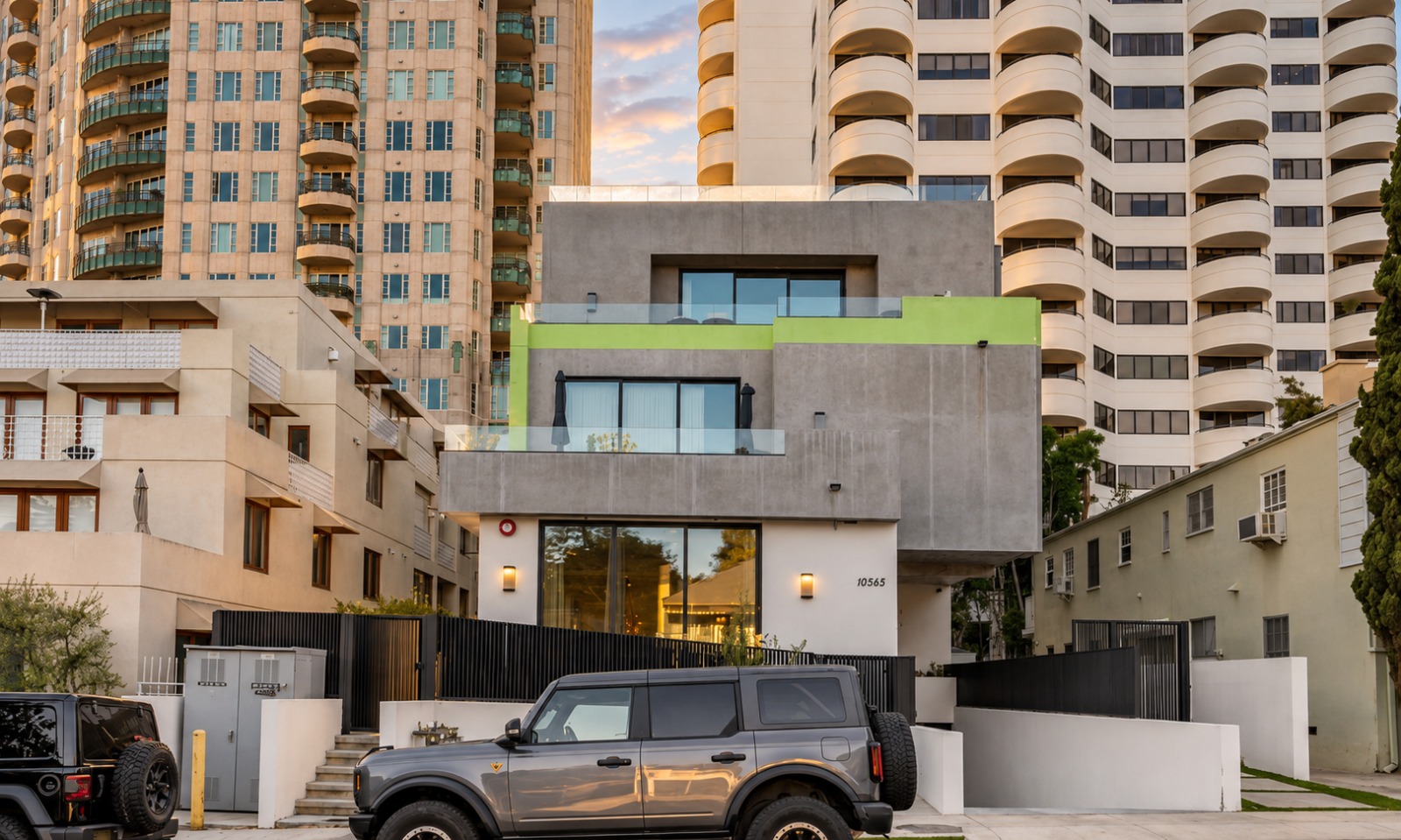 Finished commercial building by Apel Design
