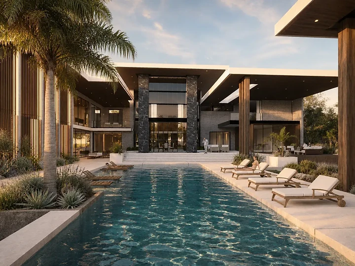 Custom residence by Apel Design in Los Angeles, view 40 of 49