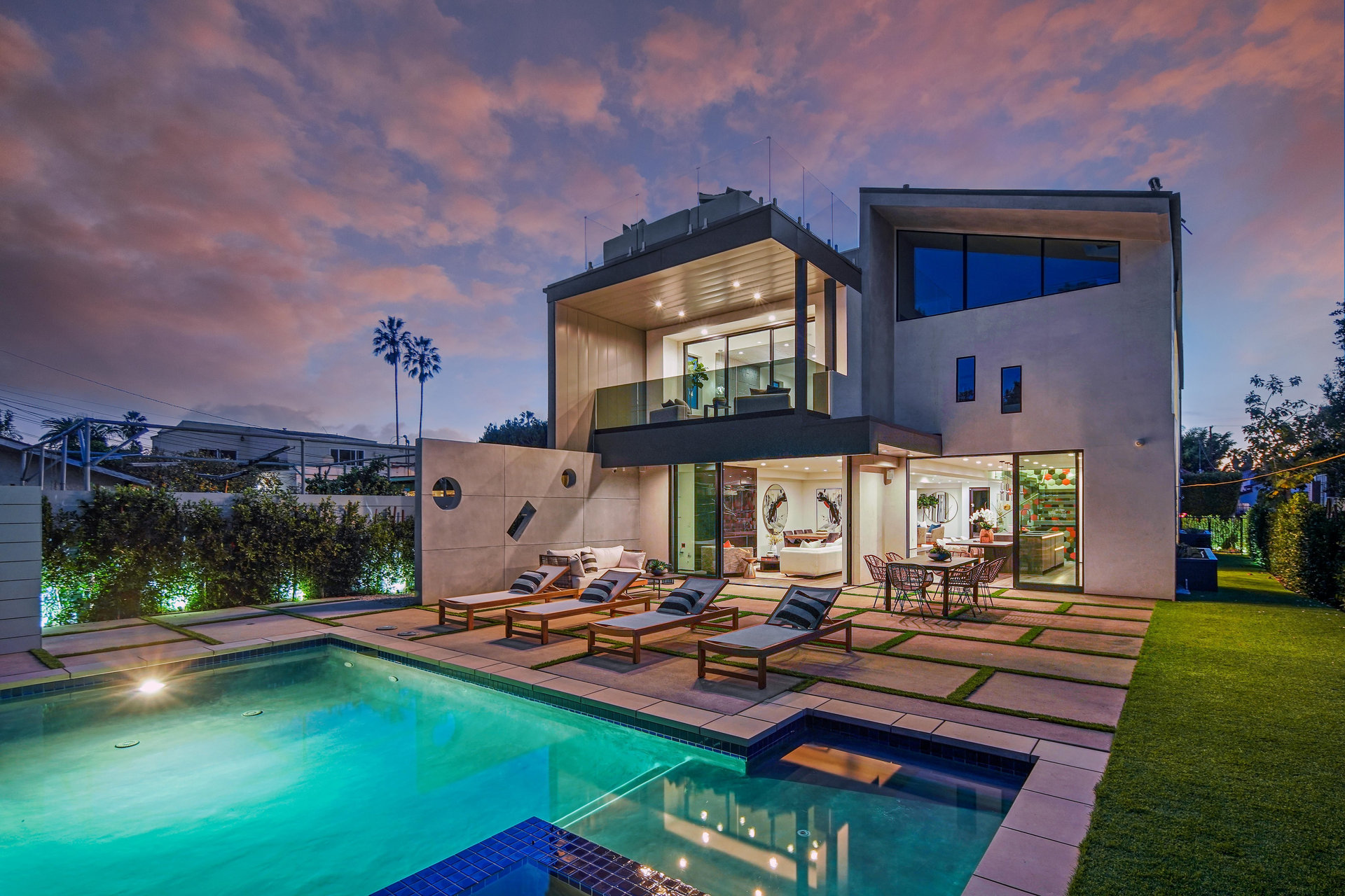 Vista, a private residence in the Fairfax district of Los Angeles by Apel Design