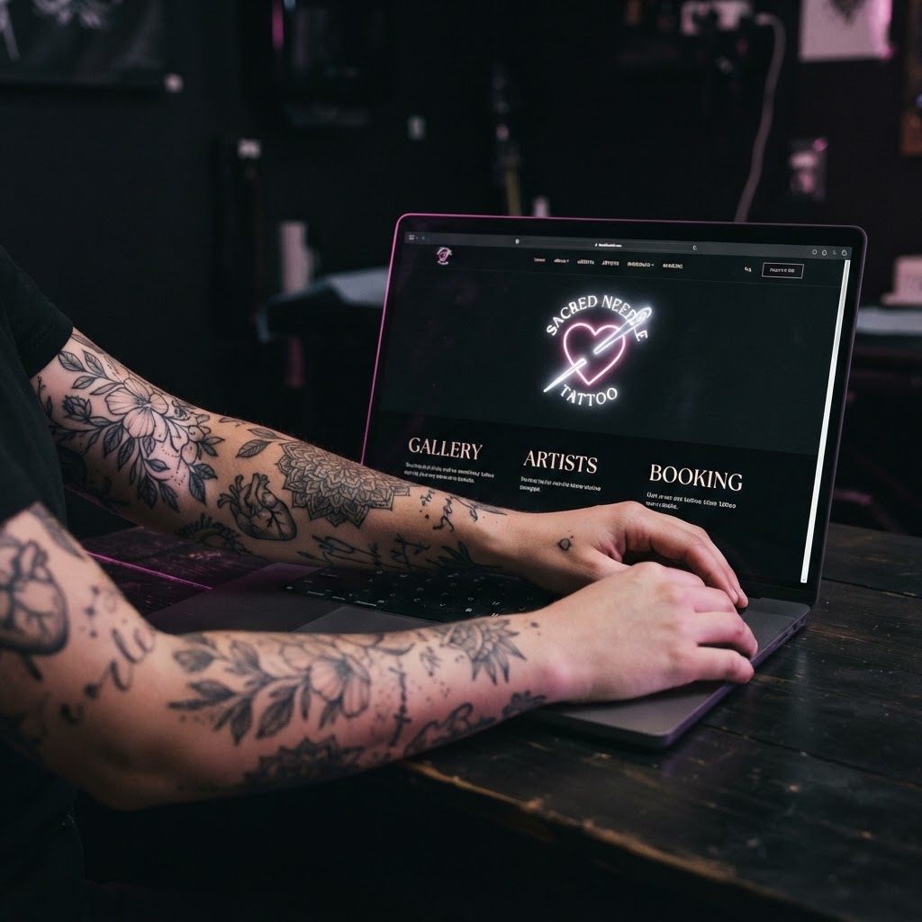 Beyond the Ink: Key Elements for a Professional Tattoo Website Design